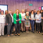 Participantes en la ceremonia de los Premios Salud Activa en Barcelona