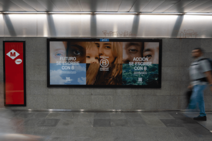 Campaña Se Escribe con B en Barcelona - Movimiento B Corp Spain